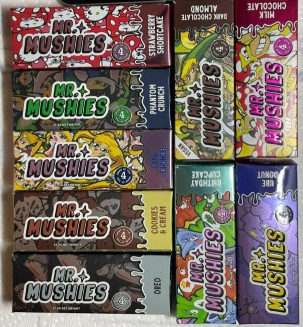 Mr Mushies Chocolate Bars 4g for Sale