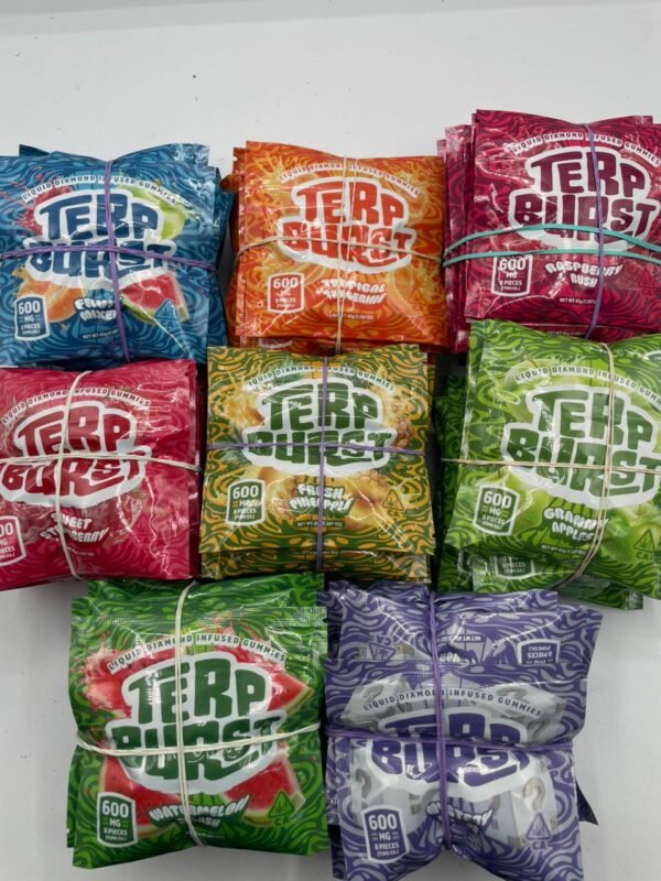 Buy Terp Burst Gummies 600mg Online
