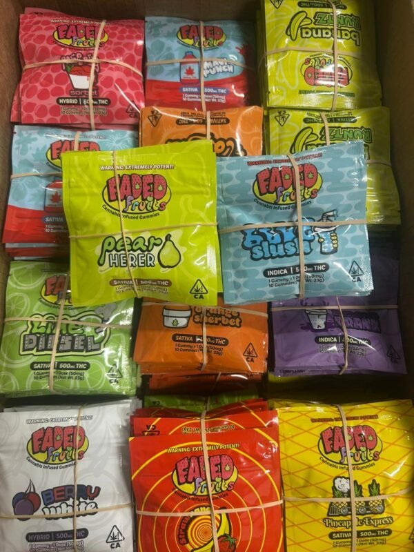 Faded Fruits Gummies 500mg for Sale Faded Fruits Gummies 500mg for Sale