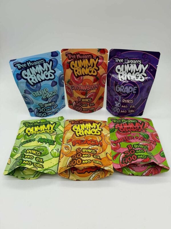 Buy Tree Huggers Gummy Rings 400mg