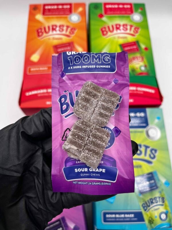 Bursts By Sauce Gummies 100mg