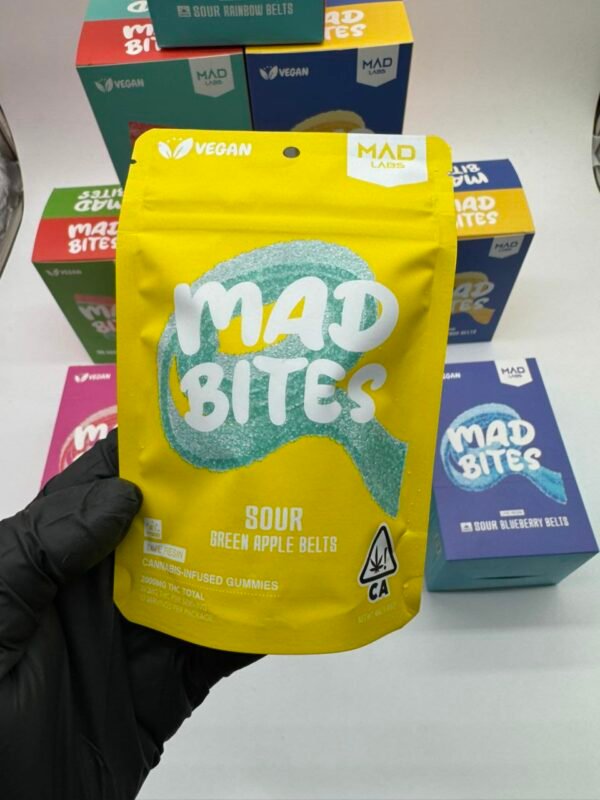 Mad Bites Vegan Gummies 2000mg